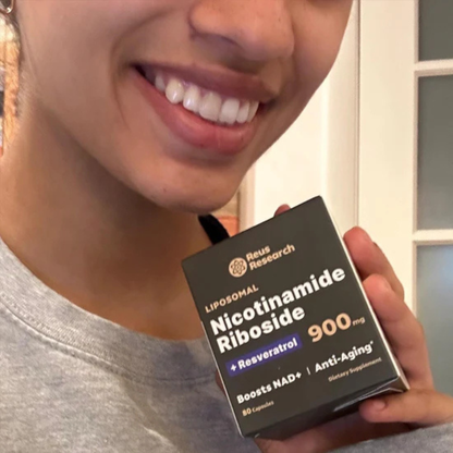 Reus Research NAD+ Nicotinamide Riboside 900mg (80 Count)