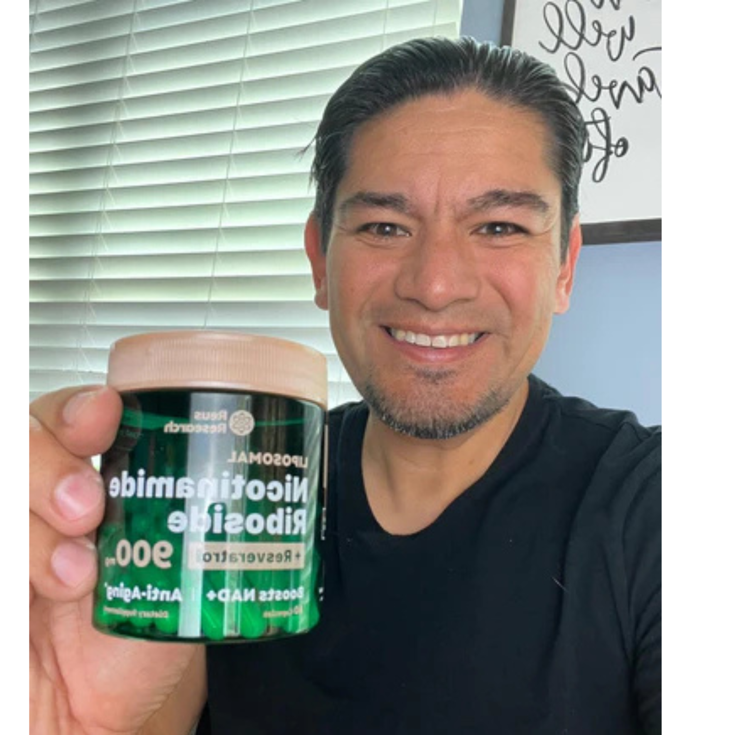 Reus Research NAD+ Nicotinamide Riboside 900mg (80 Count)